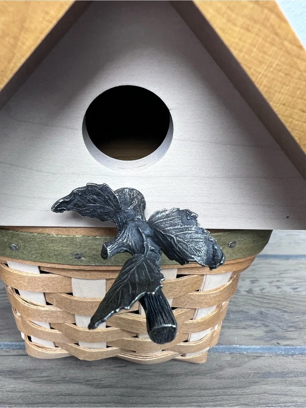 Longaberger NIB 2009 Collectors Club Birdhouse Basket Set w/Lid, protector, box